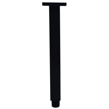 Image for Westbrass 1/2 " Ips X 9 " Square Ceiling Shower Arm And Flange Matte Black from HD Supply