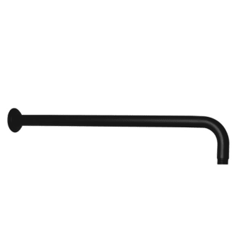 Image for Westbrass 1/2 " X 19 " 90 Degree Rain Shower Arm And Flange In Matte Black from HD Supply
