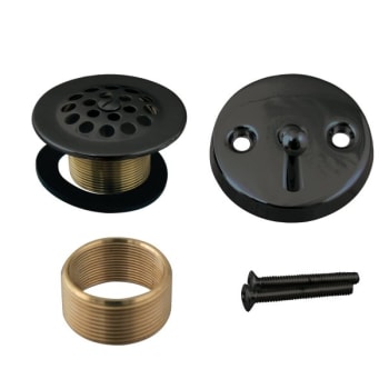 Image for Westbrass Trip Lever Drain Kit And Bath Shoe With Adapter In Matte Black from HD Supply