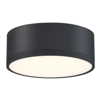 Image for Access Lighting Beat Dual Voltage Led Flush Mount Black Finish from HD Supply