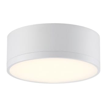 Image for Access Lighting Beat Dual Voltage Led Flush Mount White Finish from HD Supply