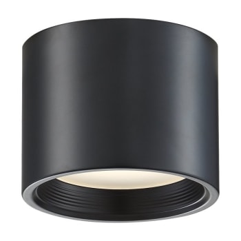 Image for Access Lighting Reel Dual Voltage Led Flush Mount Black Finish from HD Supply
