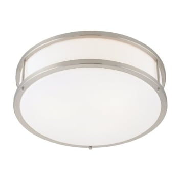Image for Access Lighting Conga Flush Mount Brushed Steel from HD Supply