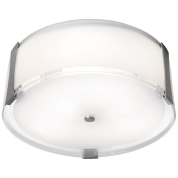 Image for Access Lighting Tara Flush Mount Brushed Steel Finish from HD Supply