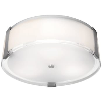 Image for Access Lighting Tara Flush Mount Brushed Steel from HD Supply