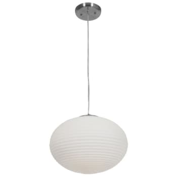 Image for Access Lighting Callisto Pendant Brushed Steel Finish from HD Supply