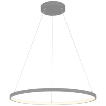 Image for Access Lighting Anello Dual Voltage Led Pendant Gray Finish from HD Supply