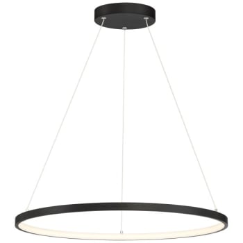 Image for Access Lighting Anello Dual Voltage Led Pendant Matte Black Finish from HD Supply