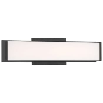 Image for Access Lighting Citi Led Vanity Matte Black Finish from HD Supply