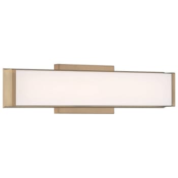 Image for Access Lighting Citi Led Vanity Antique Brushed Brass Finish from HD Supply