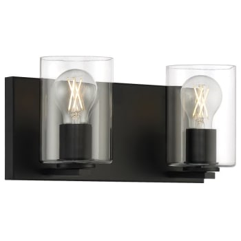 Image for Access Lighting Oslo 2 Light Led Vanity Matte Black Finish from HD Supply