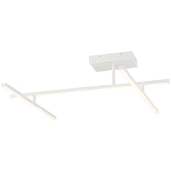 Image for Access Lighting Duo Adjustable Led Semi-Flush Matte White from HD Supply