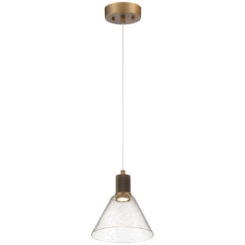 Image for Access Lighting Port Nine Martini LED Pendant Antique Brushed Brass Finish from HD Supply