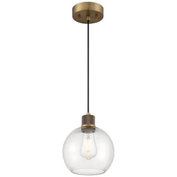 Image for Access Lighting Port Nine Burgundy Led Pendant Antique Brushed Brass from HD Supply