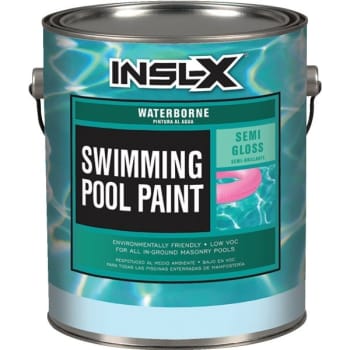 Image for Insl-X Wr 1010 1g White Pool Paint Waterborne from HD Supply