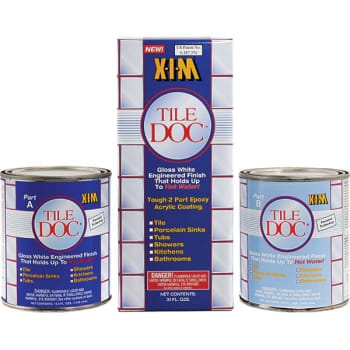 XIM 54020K 2Pt Kit Tile Doc Epoxy Acrylic Coating