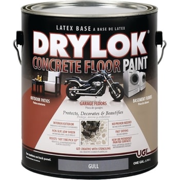 UGL 21313 1G Gull Latex Drylok Concrete Floor Paint
