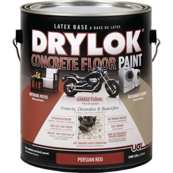 Image for UGL 21513 1G Persian Red Water Based Drylok Floor Paint VOC from HD Supply