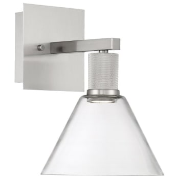 Image for Access Lighting Port Nine Martini LED Wall Sconce Brushed Steel from HD Supply