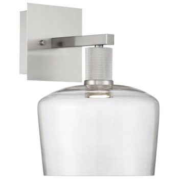 Image for Access Lighting Port Nine Chardonnay LED Wall Sconce Brushed Steel from HD Supply