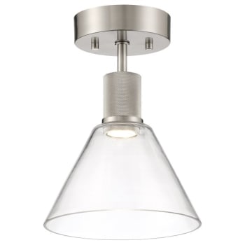 Image for Access Lighting Port Nine Martini Led Semi-Flush - Brushed Steel from HD Supply
