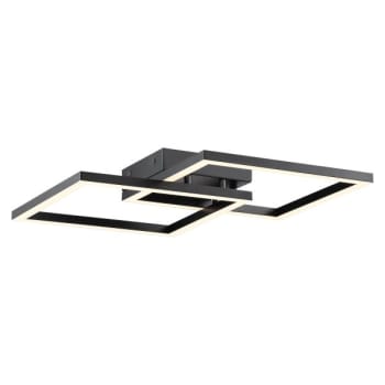 Image for Access Lighting Squared LED Flush Mount Or Wall Sconce Black from HD Supply