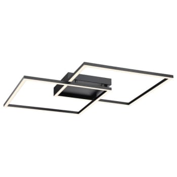 Image for Access Lighting Squared LED Flush Mount Or Wall Sconce Black Finish from HD Supply
