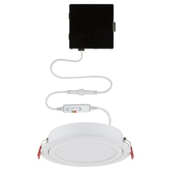 Image for Globe Electric Slim Directional 6" Selectable 5 Cct Dim Led Canless Recessed from HD Supply