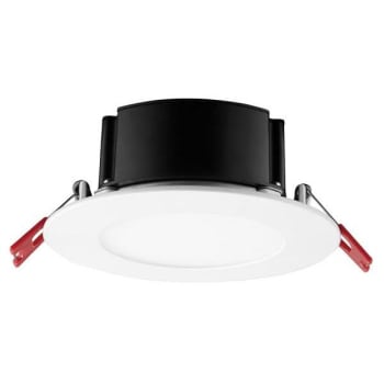 Image for Globe Electric 4" White Flush Round Wet Rated Led Recessed Lighting Package Of 6 from HD Supply