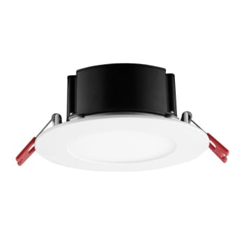 Image for Globe Electric 4" White Flush Round Wet Rated Led Recessed Lighting Kit from HD Supply