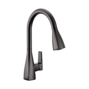 Cleveland Faucet Group One- Handle High Arc Pulldown Kitchen Faucet 1.0gpm Slate Matte Black