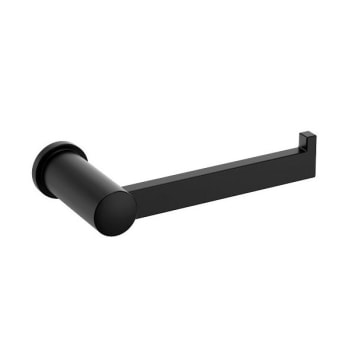 Cleveland Faucet Group Summit Single-Post Toilet Paper Holder, Matte Black