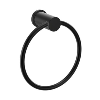 Image for Cleveland Faucet Group Summit Matte Black Towel Ring Matte Black from HD Supply