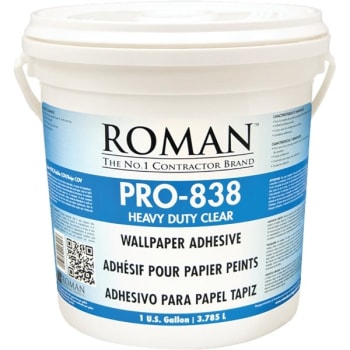 Roman Decorating Products 011301 PRO-838 1G Clear HD Adhesive