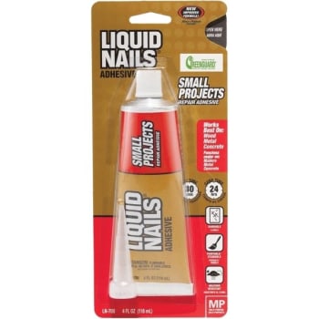 Image for Liquid Nails 4 Oz Tube Multi Purpose Home Repair Adhesive, 20 VOC, Case Of 6 from HD Supply