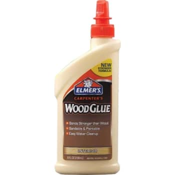 Elmers E7010 8 oz. Carpenters Wood Glue, Case Of 12