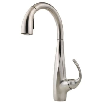Pfister® Avanti™ Pull-Down Kitchen Faucet, 1.8 GPM, Stainless Steel, 1-Handle, Stainless Steel