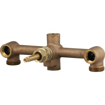 Image for Pfister® 3-Handle Tub And Shower Rough-In Valve, 3-Hole Installation from HD Supply