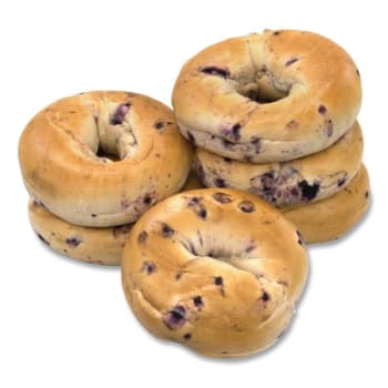 Image for National Brand Fresh Blueberry Bagels Package Of 6 from HD Supply