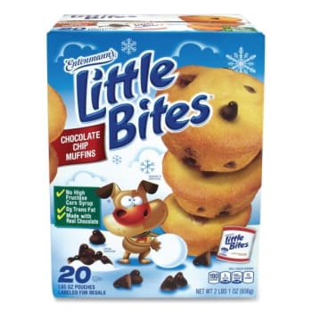 Little Bites Chocolate Chip Muffins 1.65 Oz Pouches Package Of 20