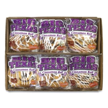 Image for Cloverhill Bakery Big Texas Cinnamon Roll 4 Oz Package Of 12 from HD Supply