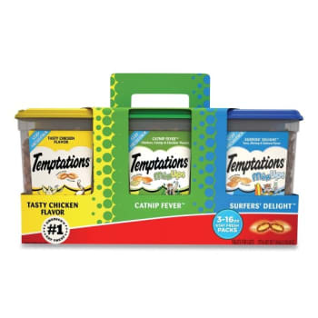 Image for Temptations Cat Treats Variety Pack 16 Oz Case Of 3 from HD Supply