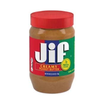 Image for Jif Creamy Peanut Butter 40 Oz Jar Case Of 2 from HD Supply