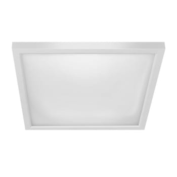 FEIT Electric 5" White Square Flat Panel 6-Way Color LED Fixture Case Of 4