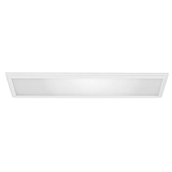 Image for Feit Electric 1 X 4' White Crown Moulding Flat Panel 6-Way Color Led Fixture from HD Supply
