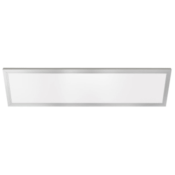 Feit Electric 1 X 4' Brushed Nickel Flat Panel 6-Way Color Select Led Fixture