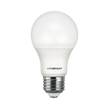 Viribright Lighting A19 9 Watt Dimmable E26 Medium Base Led Bulb 4000k Package Of 12