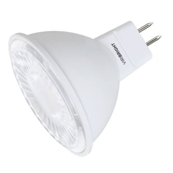 Viribright Lighting Mr16 7 Watt Dimmable Gu5.3 Bi-Pin Base Led Bulb 5000k Package Of 12