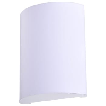 Image for Satco Crispo LED 9" Wall Sconce White CCT Selectable 3K/4K/5K from HD Supply