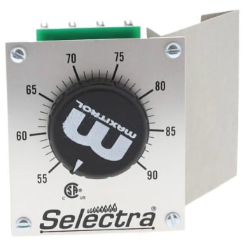 Maxitrol 55-90 Degrees F Remote Temperature Selector With 0-40 Degrees